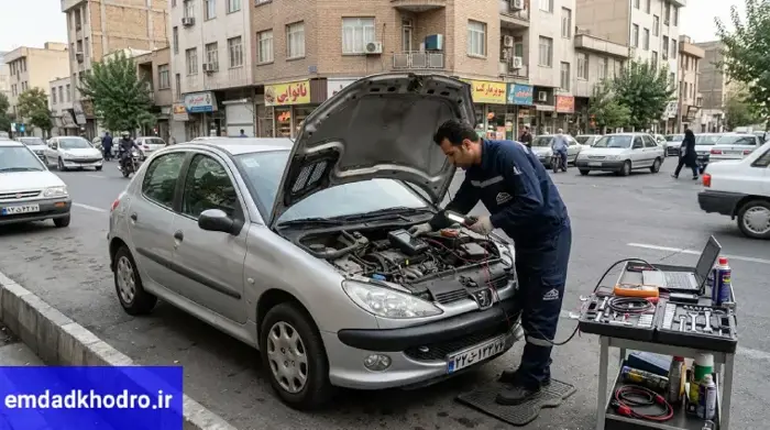 امداد خودرو 206 تهران چیست؟